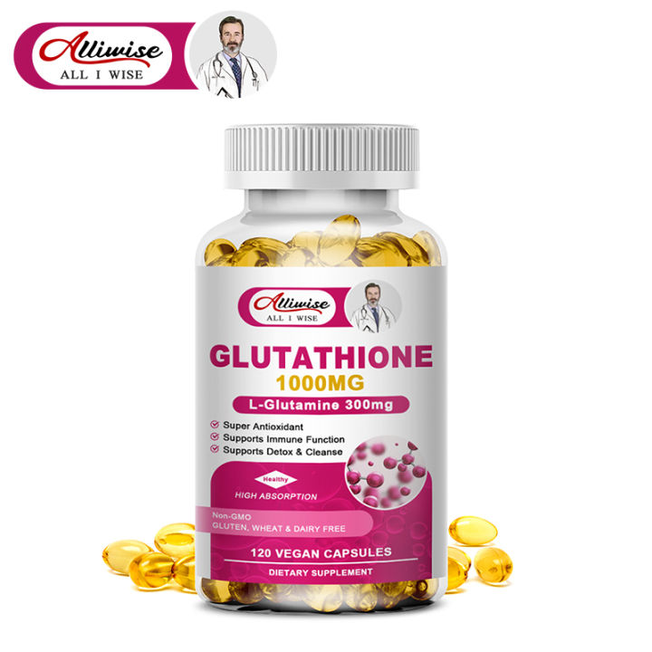 Alliwise Glutathione Supplement with Alpha Lipoic Acid for Antiaging