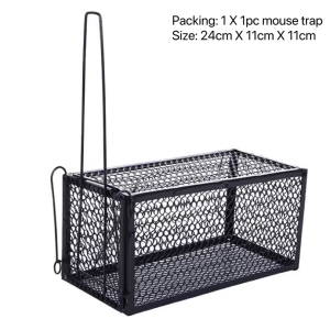 Heavy duty rat trap catcher original rat repellent spray for house anti rat spray for car engine sticky mouse board catch baits mouse trap for big rat reusable rat trap live rat trap mice trap cage mouse cage trap mousetrap catcher rat poison killerBINLU