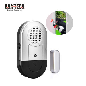 DAYTECH Wireless Door Alarm Window Alarm Magnetic Sensor Door Open Detector Burglar Security Alarm Anti Theft Home Alert Adhesive DA03S
