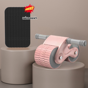 ลูกกลิ้งบริหารหน้าท้อง ลูกกลิ้งออกกําลังกาย สปริงดึงกลับ ล้อบริหารหน้าท้อง เครื่องบริหารหน้าท้อง อุปกรณ์ฟิตเนส nicenite