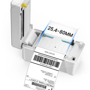 (พร้อมส่ง)FlashLabel A318 Printer 80mm เครื่องปริ้นเตอร์ 3 นิ้ว USB+Bluetooth Thermal Printer พิมพ์ใบปะหน้า เครื่องปริ้นสติกเกอร์ ใบส่งของขนาด A7