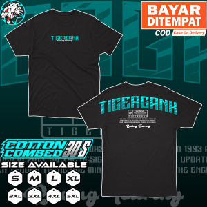 Kaos Racing Tiger Gank Baju Distro Motor Herex Honda Gank CB GL MP Tshirt Otomotif