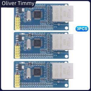 [Oliver Timmy] 1 3Pcs W5500 Ethernet Network Module Hardware SPI Interface Full Hardware TCP IP Protocol STM32 DIY Projects For Arduino