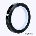3M1350F-1 Black Mylar Tape Single Side Adhesive Mylar Tape Polyester Film Electrical Insulation High Adhesion Battery Capacitor Transformer Insulation Coil Binding Tape Insulation Mylar High Temperature Tape. 