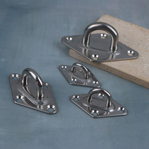 Joldhans 1ชิ้น M5 M6 M8 M10สแตนเลสสตีลติดผนังผนัง304แผ่นรองตาสมอเรือสำหรับโยคะเปลไกว