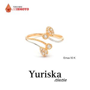 Cincin Emas Mas Asli Model Yuriska J5 Ismoyo