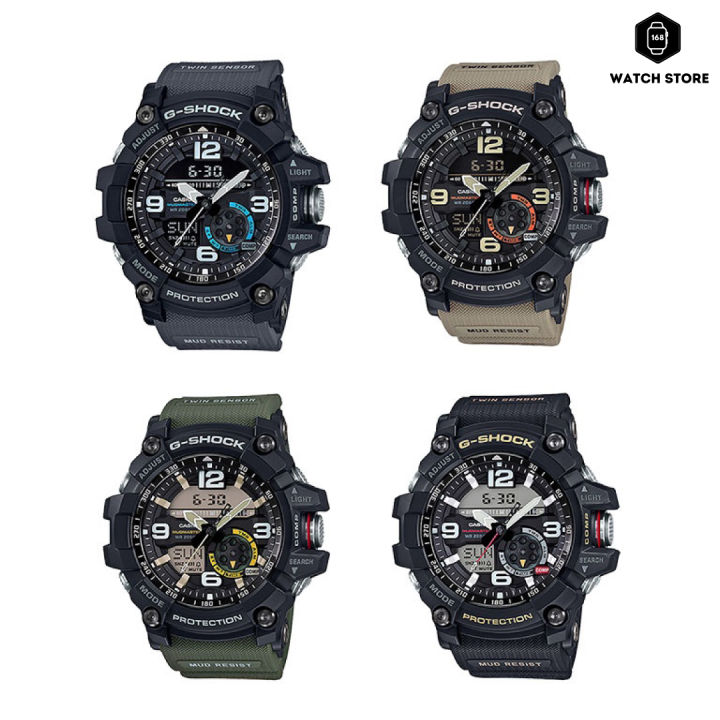 นาฬิกา Casio G-Shock MUDMASTER Twin Sensor รุ่น GG-1000 ของแท้