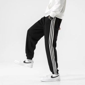 พร้อสมส่งกางเกงขายาวลำลองผู้ชายกางเกงแฟชั่นผู้ชายหลวม M-5XL