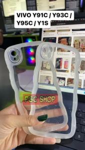 Softcase Gelombang Bening ( VIVO Y91C / Y93C / Y95C ) Clear Case Casing Handphone - PGC SHOP
