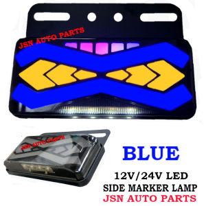 J115S13 24V LED SMD SEQ SIDE MARKER LAMP FOR LORRY TRUCK BUS LORRY TRUCK TRAILER 24V SIDE LAMP J4187