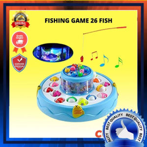 Mainan Anak Fishing Game 26 Fish 8002 - Mainan Anak Pancingan Ikan - Edukasi - Mainan Anak