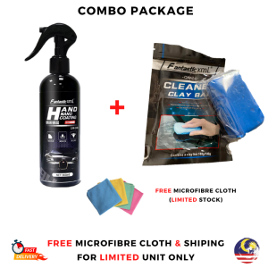 Premium Car Nano Coating Spray 300ML+Clay Bar Detailing 100g