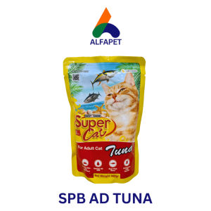 Supercat pouch besar 400gr makanan kucing basah