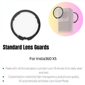 🇵🇭【Bulacan Stock】Original Insta360 X5 Lens Guard Protector Standard / Premium Tempered Glass For Insta 360 X5 Original Accessories
