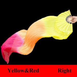 UTOPUS Gradient Color Belly Dancing Fan Kid Women Multicolors Practice Dancer Tool  Sell 150cm Square Dancing Dance Accessories