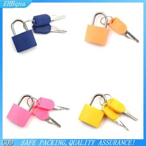[COD] Mini Strong Steel Padlock Travel Suitcase Drawer Dormitory Locks With 2 Keys