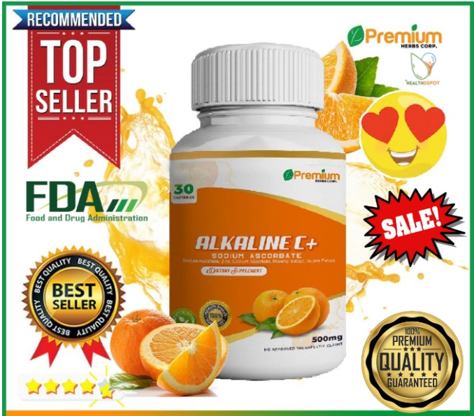 FDA APPROVE Alkaline C+ Immune Booster Sodium Calcium Ascorbate