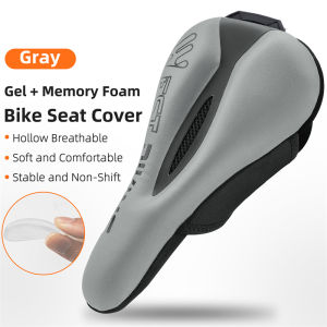 Tây đi xe đạp Bọc Yên Xe Đạp Silicone lỏng Gel yên Bìa rỗng thoáng khí thoải mái mềm mại Xe Đạp MTB Gối Đệm Ghế Bìa mat