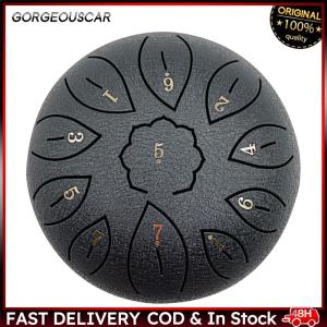6 Inch Steel Tongue Drum with 11 Tunes for Beginners - Perfect Percussion Instrument for Kids and Adults - Portable and Lightweight Design for Easy Play