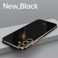 Samsung A56 5G 2025 Case For Samsung Galaxy A36 A16 A26 A56 5G SamsungA36 A 36 TPU Phone Casing Back Cover Shockproof Bumper Luxury Plating Straight Edge Soft Flexible All Include. 