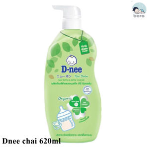 Nước rửa bình/ xúc bình sữa Dnee Thái Lan 600ml/ 620ml mẫu mới Nhập khẩu chính hãng