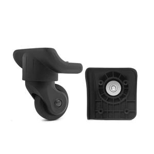 Replacement Luggage Wheel Repair Suitcase Bag Parts Spinner Wheels Casters Travel Trunk Caster Replacement Parts Black