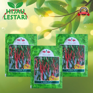 Laba F1 1750 Butir Benih Cabe Merah Keriting Hibrida Cap Panah Merah
