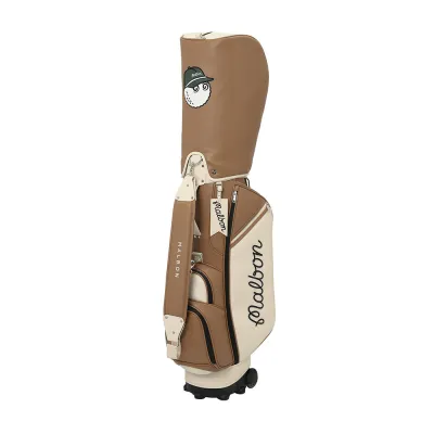 Korea Malbon Golf Bag 2025 New Trolley Pulley Bag Golf Standard Club Bag For Men And Women