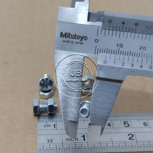 10 BUAH BAUT M5X10 KUNCI 8 PANJANG 1CM PUTIH M5 X 10 10MM 10 MM BAUD MUR 1 CM 5X10 5 X 10 DIAMETER DRAT 5MM PITCH DRAT 0.8 SEKRUP SKRUP GALVANIZ BMP GALPANIS