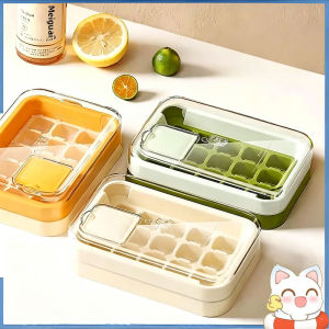 Ice Cube Tray Freezing Ice Cube Mold Quick Press Reusable Silicone Ice Tray for Cocktail Drinks Home Kitchen Bar Summer Use