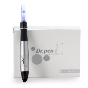 Wired Derma Pen Dr Pen A1 - C Popular 3mm Microneedling Pen Auto Bayone`t Derma pen Dr.pen with 2pcs Cartridges Anti Aging and Wrinkles acne bb glow hair growth skin whitening derma pen microneedling