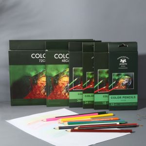 12/18/24/36/48/72 Colors Professional Oil ColourPencil Set Artist Painting Sketching Wood Color Pencil School Art Supplies