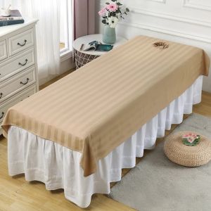 Anti-Wrinkle Massage Therapy Bed Sheet Table Quilt Cover Elastic with Face Breath Hole SPA Massage Couch Table Bed Cover