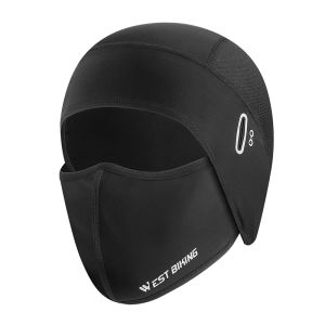 【Local Delivery】WEST BIKING Cycling Full Face Mask Windproof Balaclava Cap MTB Road Bike Motorcycle Helmet Inner Liner Summer Running Climbing Hat
