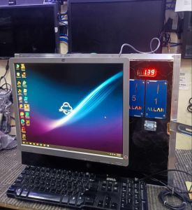 TABLE TOP PISONET PACKAGE COINSLOT INTEL CORE i3 2ND GEN 8GB 120gb SSD GT210 17 SQ LCD FREE RGB KBMS MOUSE