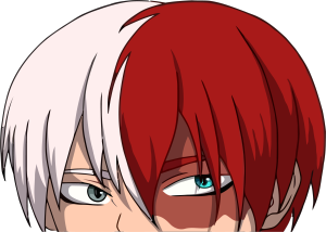 My Hero Academia Anime Peeker Sticker | Vinyl High Quality Sticker Waterproof Anime peeker