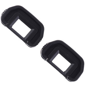 YAFEN 2 xEF Rubber Eye Cup Viewfinder Eyepiece For EOS 80D 70D 60D Mark II 5D2 Goggles