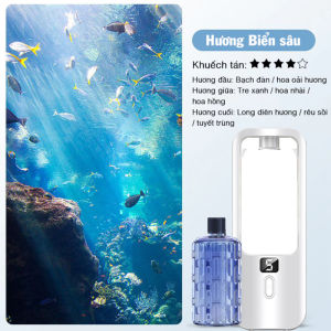 Máy xịt thơm phòng tự động P10 pro máy xông tinh dầu xông nước hoa tự động sạc pin dán tường để bàn 5 chế độ