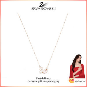 ♈ Swarovski ♈ Dây chuyền nữ thời trang Dây chuyền thiên nga lấp lánh pha lê nhiều màu vàng hồng Quà tặng Valentine Quà sinh nhật