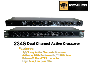 Original Kevler 234S Crossover Dual Channel Active Crossover 2/3/4 way 234s 234 S