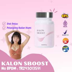 Pelangsing Badan Kalon Sboost Premium Isi 30