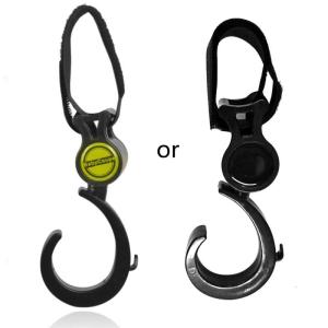 Túi treo xe đẩy em bé kẹp móc cho treo túi đựng tã chạy bộ đi bộ mạnh mẽ và mạnh mẽ Xe đẩy có móc treo