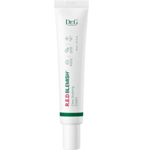 Kem dưỡng ẩm làm dịu da mụn đỏ Dr.G R.E.D BLEMISH Clear Soothing Cream 30ml phục hồi da bị kích ứng kiểm soát dầu của Mỹ