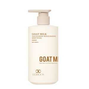 LYDIMOON Goat Milk Whitening Body Wash 800ml large capacity features moisturizing and nourishing improving dryness long-term whitening brightening the whole body anti-aging and making the skin smooth with care