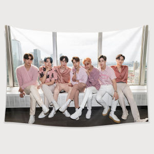 GOT7 Tapestry BamBam Solo Decor แขวนผนังพื้นหลัง 3D การพิมพ์ผ้าผ้าม่านหน้าแรกห้องนั่งเล่นตกแต่งห้องนอน Ins