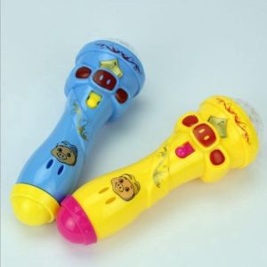 Đồ chơi micro có đèn như sân khấu cho bé tập làm mc ca sĩ giúp bé mạnh dạn hoạt bát