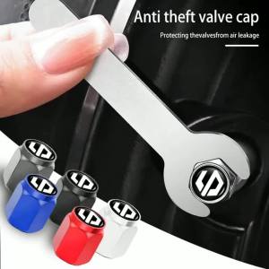 sapid 4PCS Tire Valve Caps Dustproof Waterproof Wheel Stem Covers For Leapmotor C11 C10 C16 C01 B10 B01 Auto Accessories 7B1Z5