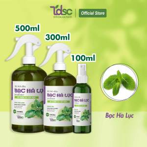 Chai Xịt Thơm Chăn Ga Gối Nệm Khử Mùi Khử Khuẩn Ẩm Mốc TINHDAUSACHANH 100ml/500ml Tinh Dầu Bạc HàVỏ QuếOải Hương