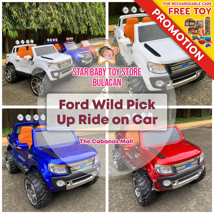 Rechargeable Ford Wild Pick Up Truck Ride on Toy Car for Kids