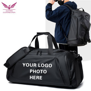 Custom logo Large Fitness Bag Dry Wet Shoes Swimming Yoga Gym Sport Handbag personality customization Travel Bag Basketball pack2026